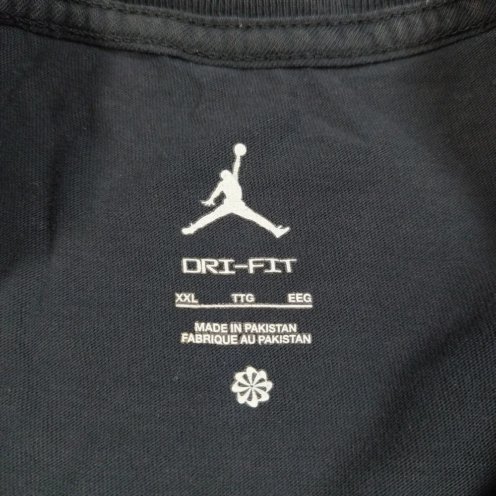 Air Jordan Shirt Mens XXL Nike Michael‎ Jordan Lightening Heavy Metal Dri Fit